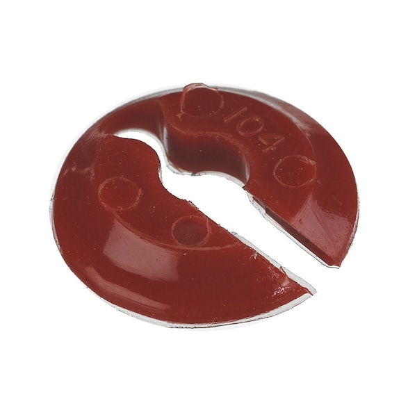 Kellems Wire Management, Cord Connector Accessories, Replacement Gotcha-Ring, .187-.250", Red., PK100